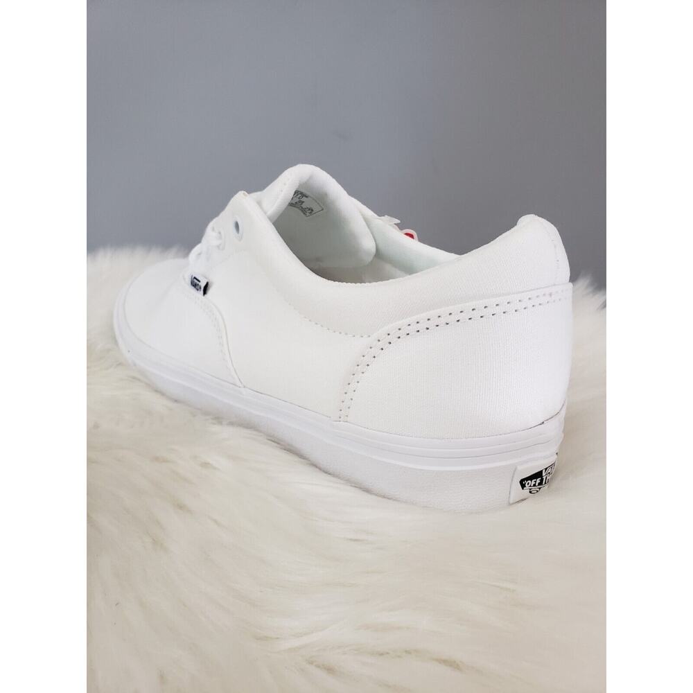 NEW Vans Shoes Women Doheny Triple White Size 11 Sneakers Lace Up Skateboarding - Picture 5 of 7
